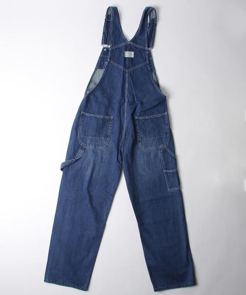 ZIP FIVE（ジップファイブ）の「【ZIP FIVE】 ヘビーウェイト 古着風 ヴィンテージ加工 スラブデニム ペインター オーバーオール パンツ（サロペット/オーバーオール・メンズ・ワンウォッシュ/インディゴブルー/ストライプ・MEDIUM/X-LARGE/LARGE/X-SMALL/SMALL）」の21枚目の写真