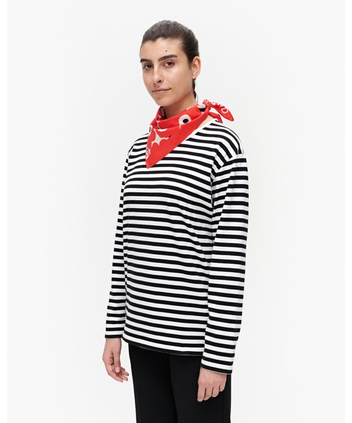 marimekko(マリメッコ)の「【kioski】 UNIKKO / ETEVA(ストール/ショール・レディース・オレンジ・FREE)」の3枚目の写真