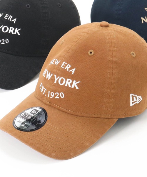 NEW ERA（ニューエラ）の「ニューエラ キャップ コールドウォッシュ ニューヨーク1920（キャップ・メンズ・ブラック/ネイビー/ブラウン・FREE）」の2枚目の写真