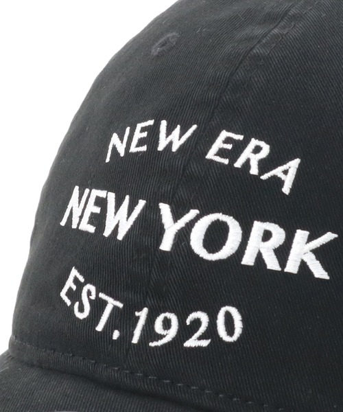 NEW ERA（ニューエラ）の「ニューエラ キャップ コールドウォッシュ ニューヨーク1920（キャップ・メンズ・ブラック/ネイビー/ブラウン・FREE）」の6枚目の写真