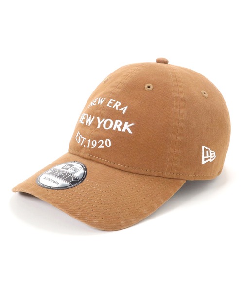 NEW ERA（ニューエラ）の「ニューエラ キャップ コールドウォッシュ ニューヨーク1920（キャップ・メンズ・ブラック/ネイビー/ブラウン・FREE）」の8枚目の写真
