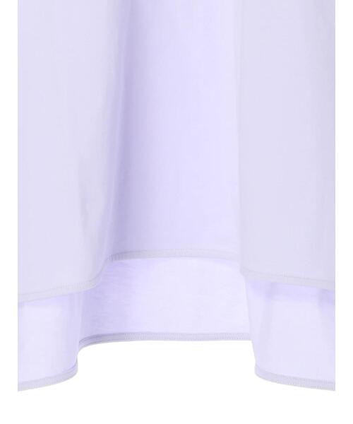 AMERICAN HOLIC(アメリカンホリック)の「ワイドスリーブ前後差カットチュニック(Tシャツ/カットソー・レディース・ラベンダー/オフホワイト/チャコールグレー/アイボリー/ライトイエロー・L/M)」の7枚目の写真