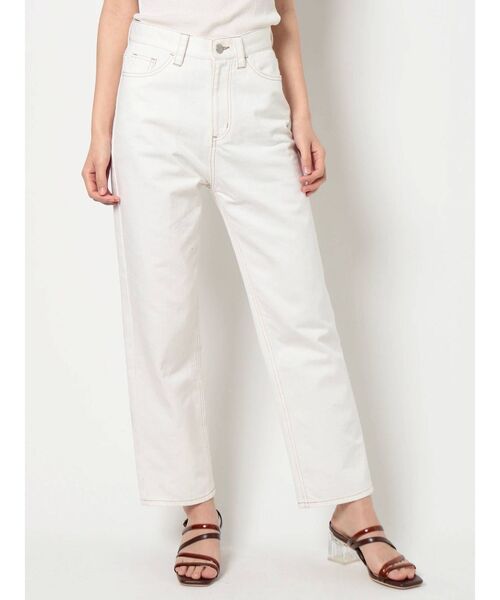 dazzlin（ダズリン）の「コットンデニムストレートパンツ（デニムパンツ・レディース・オフホワイト/ブルー・SMALL/MEDIUM/LARGE）」の11枚目の写真