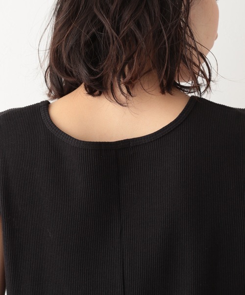 LEPSIM（レプシィム）の「５Ｇニットカーデ＊カットワンピースセット　931654（ワンピース・レディース・ブラック/モカ・FREE）」の9枚目の写真