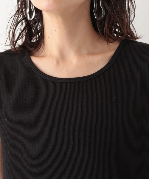 LEPSIM（レプシィム）の「５Ｇニットカーデ＊カットワンピースセット　931654（ワンピース・レディース・ブラック/モカ・FREE）」の16枚目の写真