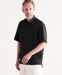 TOMORROWLAND | ハイカウントリネン レギュラーカラーショートスリーブシャツ(シャツ/ブラウス)