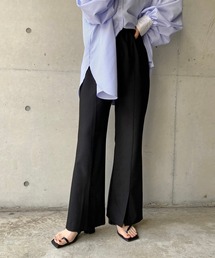 CAPRICIEUX LE'MAGE | フレアフロントベンツパンツ(その他パンツ)