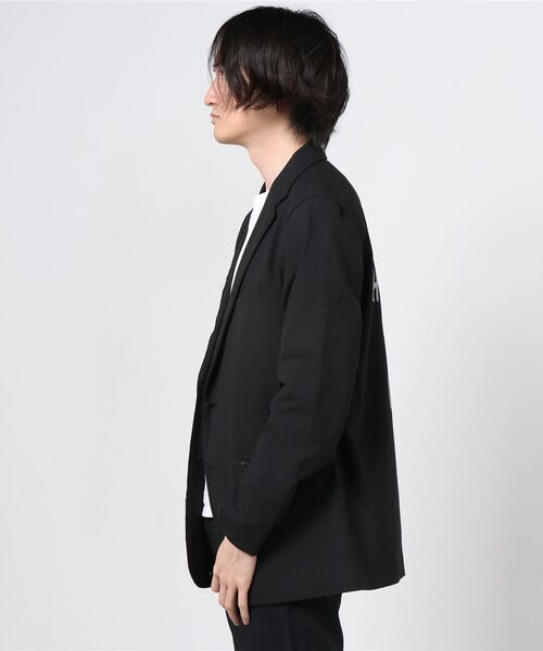 roarguns（ロアーガンズ）の「2WAY STRETCH JACKET（テーラードジャケット・メンズ・ブラック・4/1）」の3枚目の写真