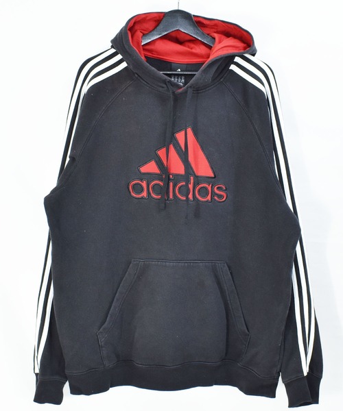 ロゴ ロゴ ヴィンテージ古着 トップス プルオーバーパーカー パーカー Adidas アディダス のファッション パーカー Adidas アディダス