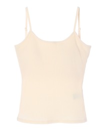 DURAS | パット付リブキャミトップス(キャミソール)