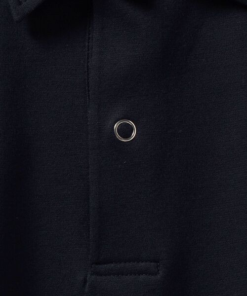 SHIPS（シップス）の「SHIPS: ハイゲージ コットン ポンチ ポロシャツ（ポロシャツ・メンズ・ネイビー/カーキ/ライトグレー・X-LARGE/LARGE/MEDIUM/SMALL）」の10枚目の写真