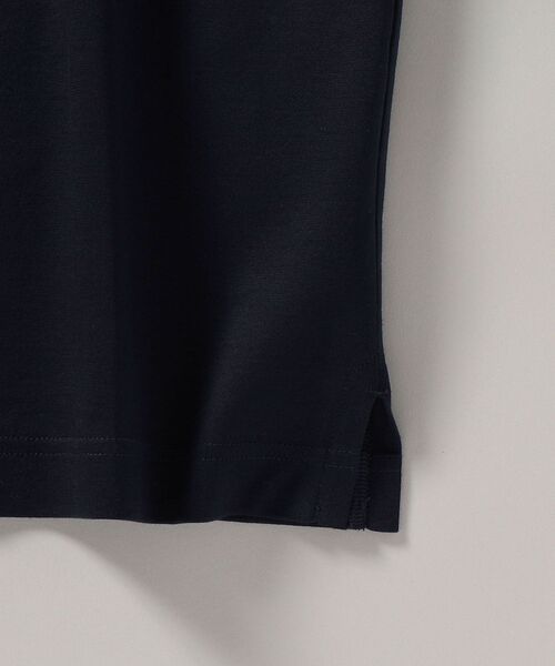 SHIPS（シップス）の「SHIPS: ハイゲージ コットン ポンチ ポロシャツ（ポロシャツ・メンズ・ネイビー/カーキ/ライトグレー・X-LARGE/LARGE/MEDIUM/SMALL）」の6枚目の写真