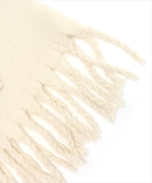 DONOBAN（ドノバン）の「フェイクウール2WAY大判ストール（ストール/ショール・レディース・ブラウン/アイボリー・F）」の11枚目の写真