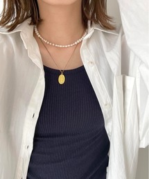 Pt(ピーティー) パールネックレス