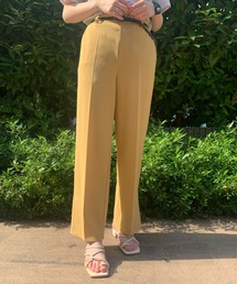 WEGO | WEGO/ベルト付きストレートパンツ(スラックス)