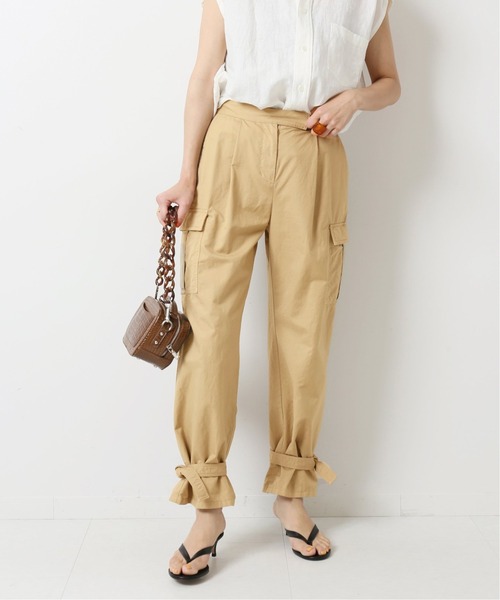 Spick & Span（スピックアンドスパン）の「ガーメントダイカーゴ パンツ◆（カーゴパンツ・レディース・ベージュ/カーキ・34/36/38）」の7枚目の写真