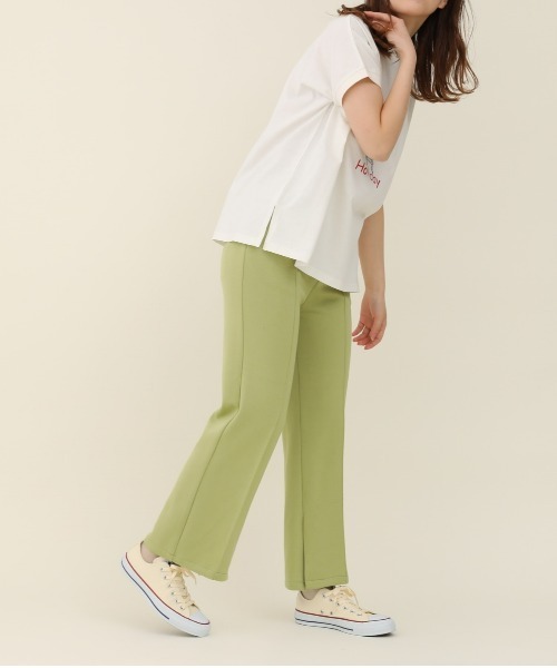 sakishimatokyo（サキシマトーキョー）の「プリントモックネックTシャツ（Tシャツ/カットソー・レディース・ライトブルー/ブラック/カーキ/アイボリー/ブルーグリーン/ライトベージュ/ベージュ/チャコールグレー・FREE）」の18枚目の写真