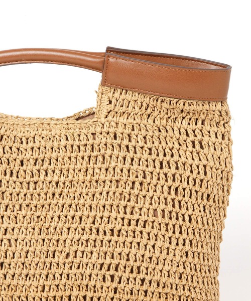 Andemiu（アンデミュウ）の「ペーパークリテバッグ940223（クラッチバッグ・レディース・グレー/ベージュ・FREE）」の10枚目の写真