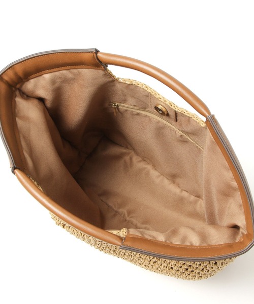 Andemiu（アンデミュウ）の「ペーパークリテバッグ940223（クラッチバッグ・レディース・グレー/ベージュ・FREE）」の21枚目の写真