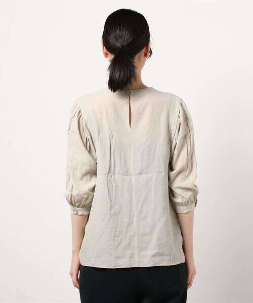 LOWRYS FARM（ローリーズファーム）の「コンパクトブラウス６Ｓ　939619（シャツ/ブラウス・レディース・ブラック/ベージュ/グリーン・FREE）」の16枚目の写真