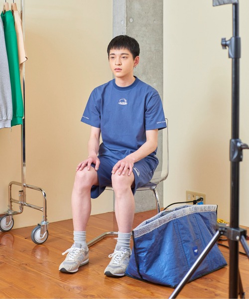 SINK kotohayokozawa（シンク コトハヨコザワ）の「EVERYWHERE SET（ルームウェア/パジャマ・レディース・ベージュ/ネイビー/グレー・M/L）」の9枚目の写真