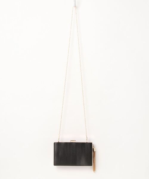My shawty(マイシャウティー)の「satin party bag(クラッチバッグ・レディース・ブラック/シルバー/シャンパン/パープル/グリーン・FREE)」の10枚目の写真