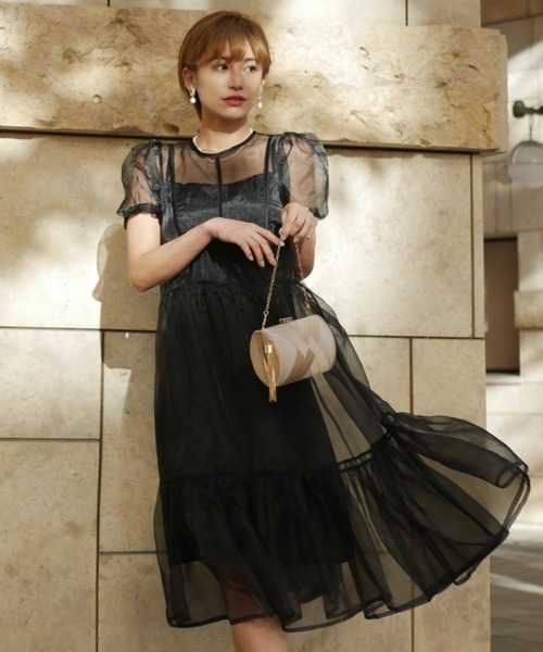 My shawty(マイシャウティー)の「satin party bag(クラッチバッグ・レディース・ブラック/シルバー/シャンパン/パープル/グリーン・FREE)」の17枚目の写真