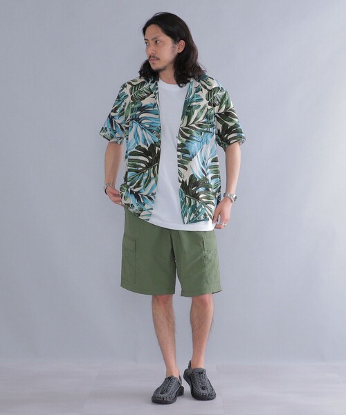 ROBERT J. CLANCEY(ロバートジェイクレンシー)の「ROBERT J.CLANCEY: ウォッシャブル レーヨン アロハシャツ(シャツ/ブラウス・メンズ・ライトブルー/コバルトブルー/ブラック/オリーブ/イエロー・MEDIUM/SMALL/X-SMALL)」の22枚目の写真
