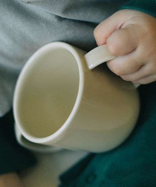 こども ビームス（コドモビームス）の「NUPPU / BABY マグ（グラス/マグカップ/タンブラー・キッズ・ホワイト/ピンク/グレー/インディゴブルー/イエロー系その他3・ONE SIZE）」の4枚目の写真