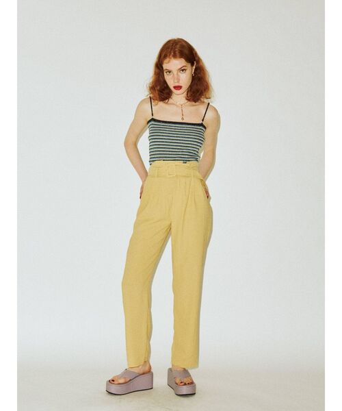 jouetie（ジュエティ）の「サマーニットキャミソール（キャミソール・レディース・ブラウン/グリーン/ブラック・MEDIUM）」の15枚目の写真