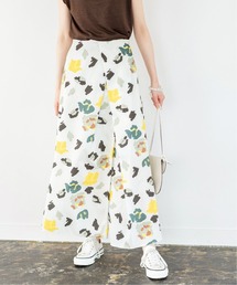 IENA | シューフラワースリットスカート◆(スカート)