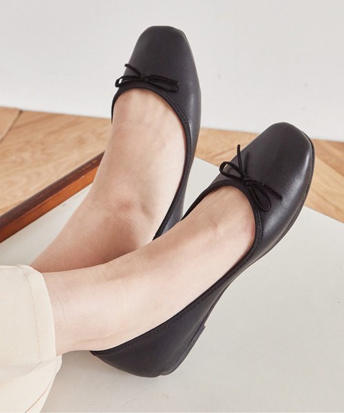 EVOL(イーボル)の「【EVOL】 スクエアバレエ IR9612(バレエシューズ・レディース・ゼブラ/レオパード/ブラウン系その他/ブラック系その他/ベージュ/ブラック系その他2/ブラウン系その他2/ブラック/ブラウン・22.5cm/24.5cm/21.5cm/25.5cm/23.5cm/22.0cm/23.0cm/25.0cm/24.0cm)」の2枚目の写真