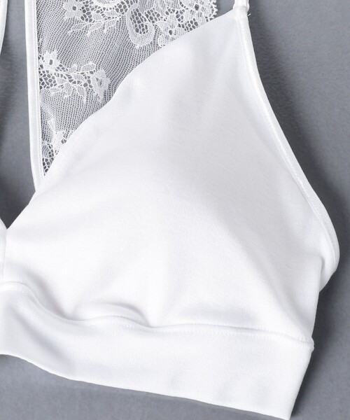 UNITED ARROWS(ユナイテッドアローズ)の「<AROMATIQUE(アロマティック)>BACK LACE ブラレット WHITE ■■■(ブラジャー・レディース・ホワイト・LARGE/MEDIUM)」の7枚目の写真