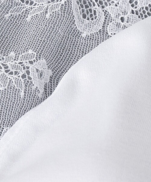 UNITED ARROWS(ユナイテッドアローズ)の「<AROMATIQUE(アロマティック)>BACK LACE ブラレット WHITE ■■■(ブラジャー・レディース・ホワイト・LARGE/MEDIUM)」の8枚目の写真