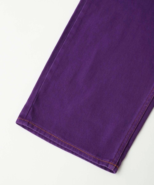 X-girl（エックスガール）の「WIDE TAPERED OVERALL（サロペット/オーバーオール・レディース・ライトグレー/パープル/ブラック/ベージュ・M/S/XS）」の17枚目の写真