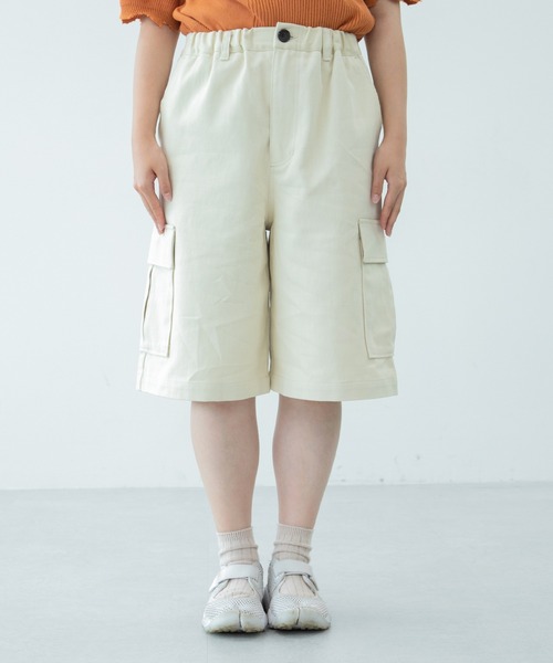 kutir（クティール）の「カーゴハーフパンツ（その他パンツ・レディース・オフホワイト/カーキ・SMALL/MEDIUM/LARGE）」の15枚目の写真