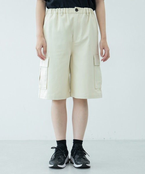 kutir（クティール）の「カーゴハーフパンツ（その他パンツ・レディース・オフホワイト/カーキ・SMALL/MEDIUM/LARGE）」の17枚目の写真