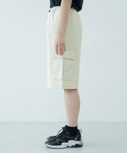 kutir（クティール）の「カーゴハーフパンツ（その他パンツ・レディース・オフホワイト/カーキ・SMALL/MEDIUM/LARGE）」の18枚目の写真