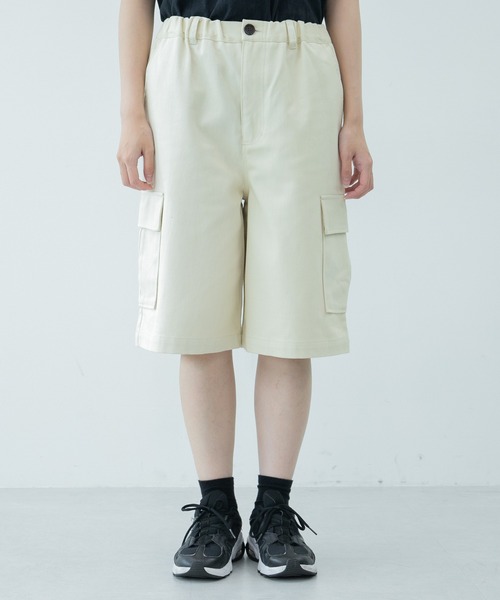 kutir（クティール）の「カーゴハーフパンツ（その他パンツ・レディース・オフホワイト/カーキ・SMALL/MEDIUM/LARGE）」の19枚目の写真