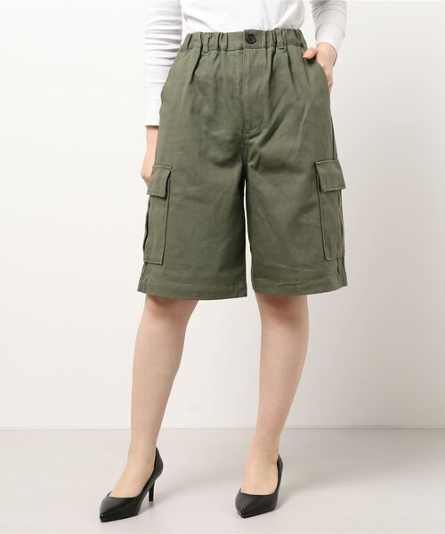 kutir（クティール）の「カーゴハーフパンツ（その他パンツ・レディース・オフホワイト/カーキ・SMALL/MEDIUM/LARGE）」の21枚目の写真