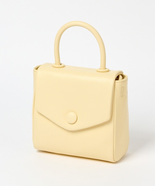 Heather（ヘザー）の「ボタンフラップBAG　215327（ショルダーバッグ・レディース・ブラック/イエロー/アイボリー/イエロー系その他・ONE SIZE/FREE）」の9枚目の写真