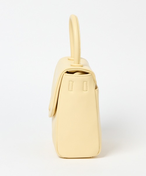 Heather（ヘザー）の「ボタンフラップBAG　215327（ショルダーバッグ・レディース・ブラック/イエロー/アイボリー/イエロー系その他・ONE SIZE/FREE）」の10枚目の写真