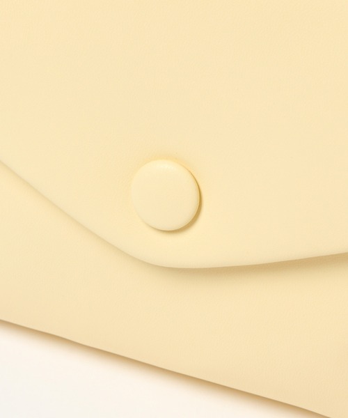 Heather（ヘザー）の「ボタンフラップBAG　215327（ショルダーバッグ・レディース・ブラック/イエロー/アイボリー/イエロー系その他・ONE SIZE/FREE）」の14枚目の写真