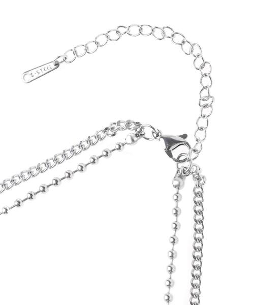 INGNI（イング）の「チェーンネックレス（ネックレス・レディース・シルバー・ONE SIZE）」の4枚目の写真