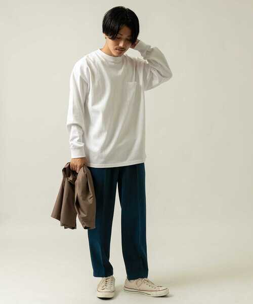 ITEMS URBANRESEARCH（アイテムズ アーバンリサーチ）の「TRスラックス（その他パンツ・メンズ・ブルー/ベージュ/ブラック/チャコールグレー・LARGE/MEDIUM）」の7枚目の写真