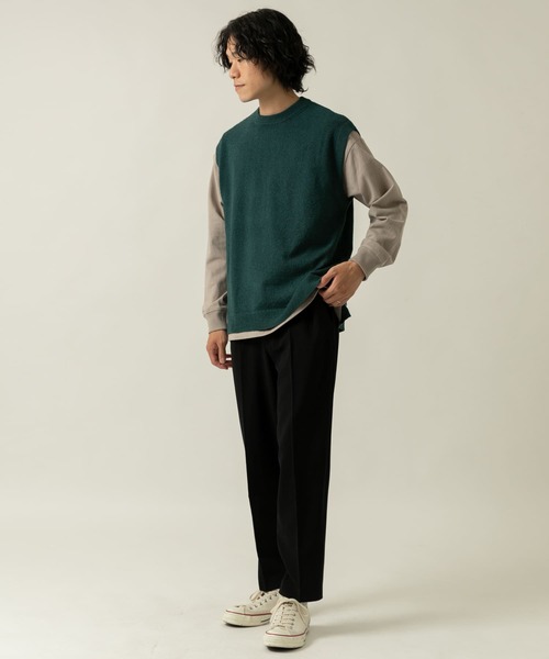 ITEMS URBANRESEARCH（アイテムズ アーバンリサーチ）の「TRスラックス（その他パンツ・メンズ・ブルー/ベージュ/ブラック/チャコールグレー・LARGE/MEDIUM）」の21枚目の写真