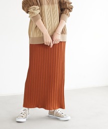 CRAFT STANDARD BOUTIQUE | タイトニットスカート　＊◆(スカート)