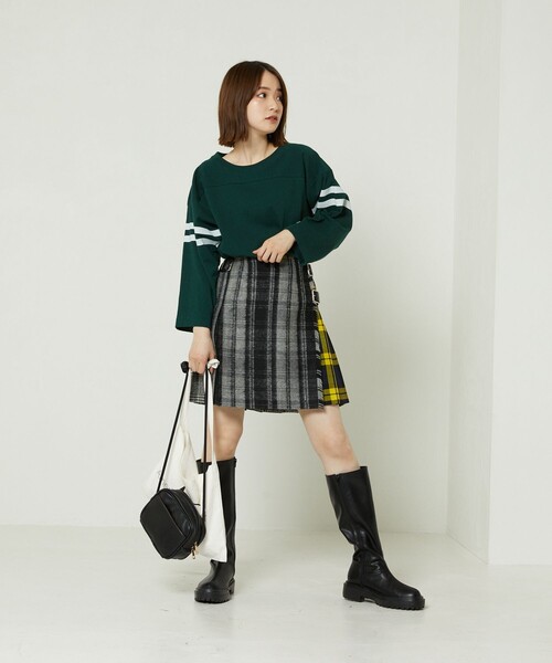 FREAK'S STORE（フリークスストア）の「eblouna/エブロ―ナ ロングブーツプラットフォーム（ブーツ・レディース・ブラック・37/36/38）」の18枚目の写真