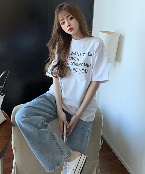 Bifrost(ビフレスト)の「フロントロゴTシャツ(Tシャツ/カットソー・レディース・ホワイト/レッド・F)」の8枚目の写真
