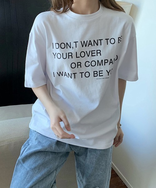 Bifrost(ビフレスト)の「フロントロゴTシャツ(Tシャツ/カットソー・レディース・ホワイト/レッド・F)」の5枚目の写真